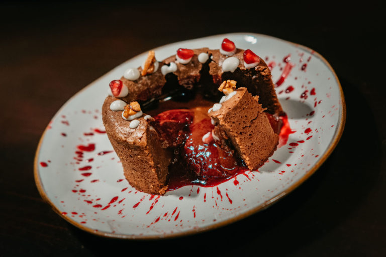 Pâtisserie CBD : Cœur Passion Fondant de notre chef