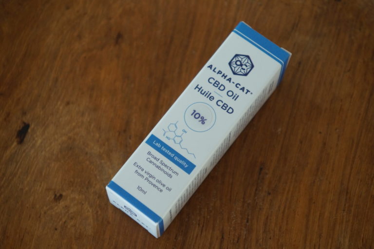 Alpha-Cat – Huile CBD 10% – Test