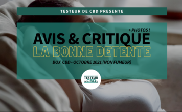 La Bonne Détente – Boîte CBD « Non Fumeur » de Octobre