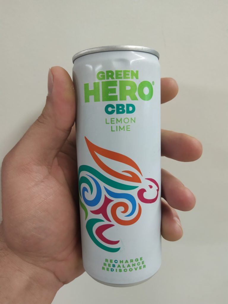 Green Hero CBD – Lemon Lime – Dégustation