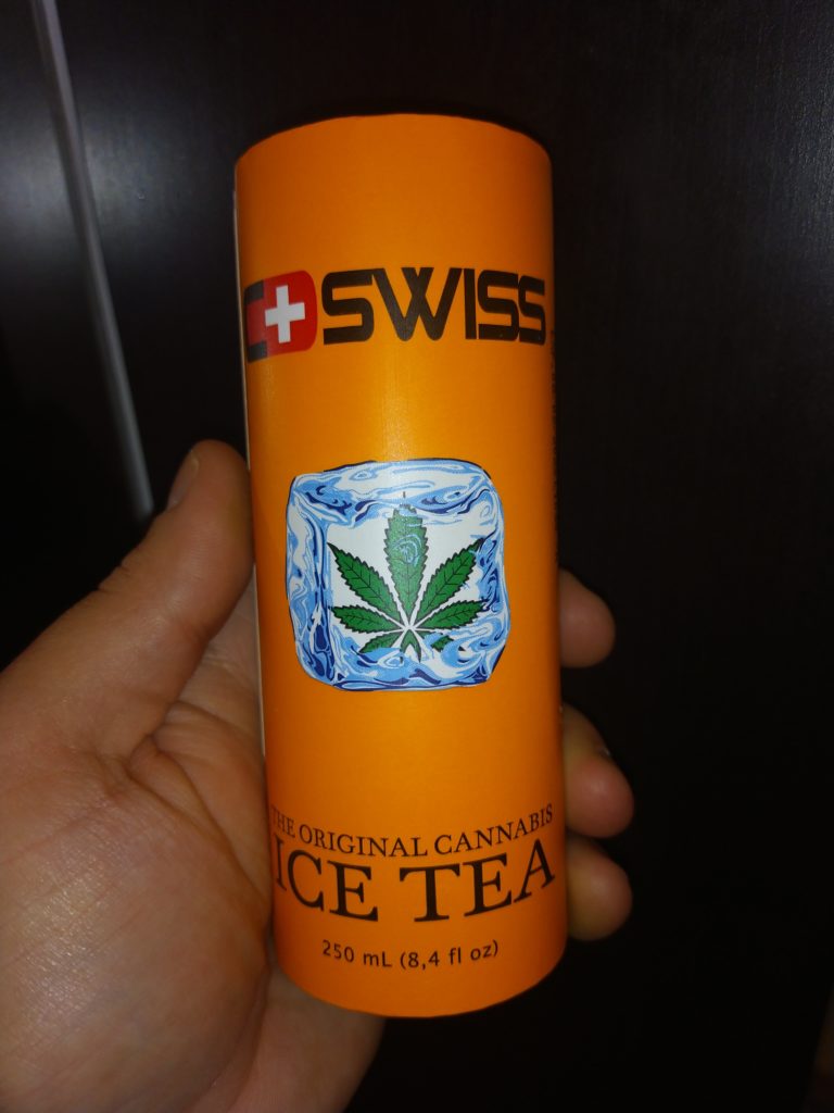 Je déguste l&rsquo;Ice Tea de C-Ice