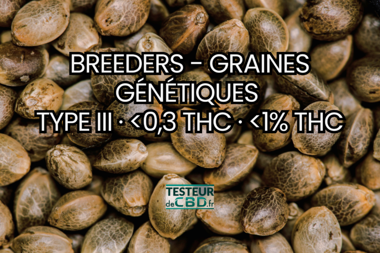 Graines, breeders et génétiques CBD
