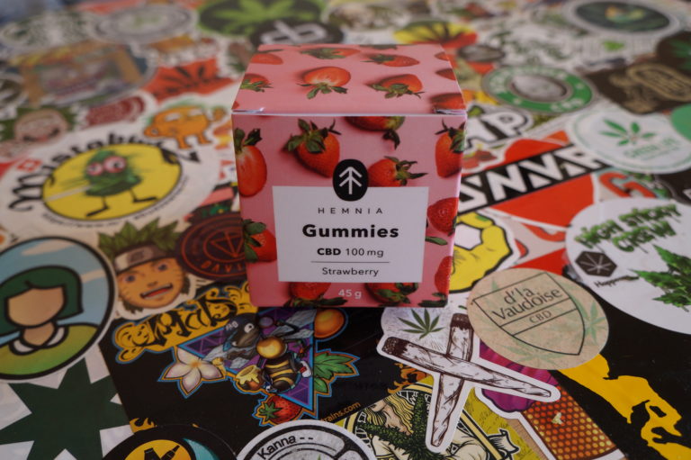 Hemnia – Bonbons CBD – Dégustation