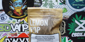Découverte de Swiss Hempcare et sa Lemon Pop ! lemon cbd