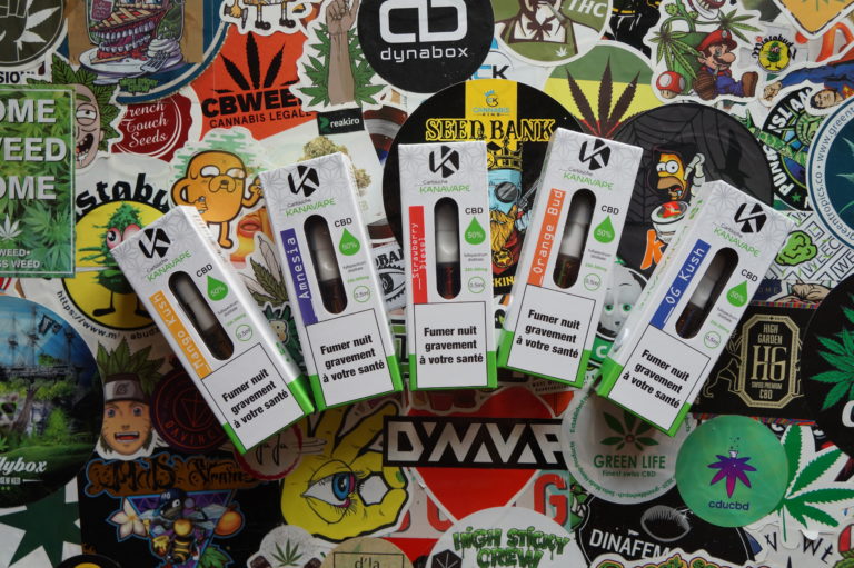Je teste les cartouches Kanavape !