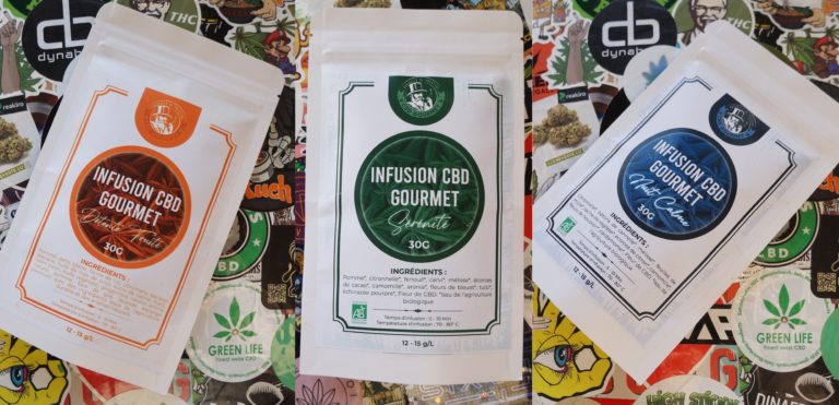 Les tisanes de CBD Gourmet