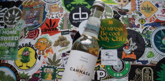 Une petite boisson CBD pêche-jasmin !