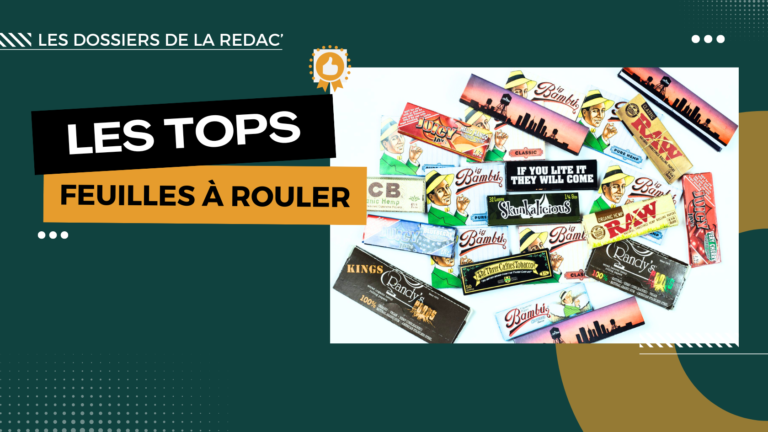 Les meilleures feuilles à rouler (pour de vrai)