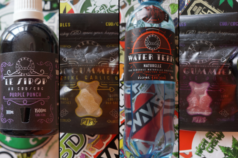 Les edibles Frenchy Genetics (bonbons et sirops)