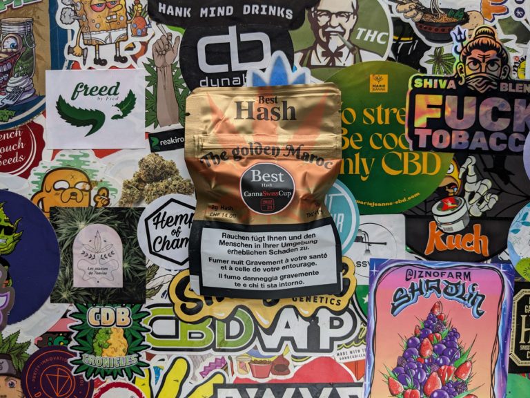 The Golden Maroc, le hash Biosativa (Cannaswisscup)