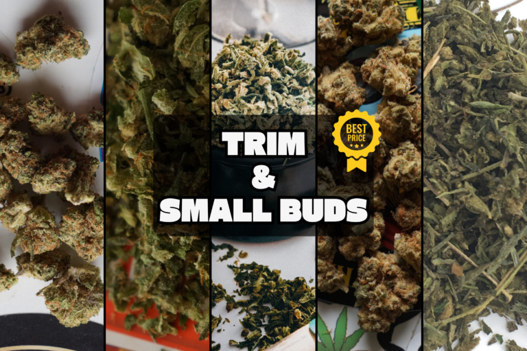 Sélection CBD pas cher (discount, trims et small buds)