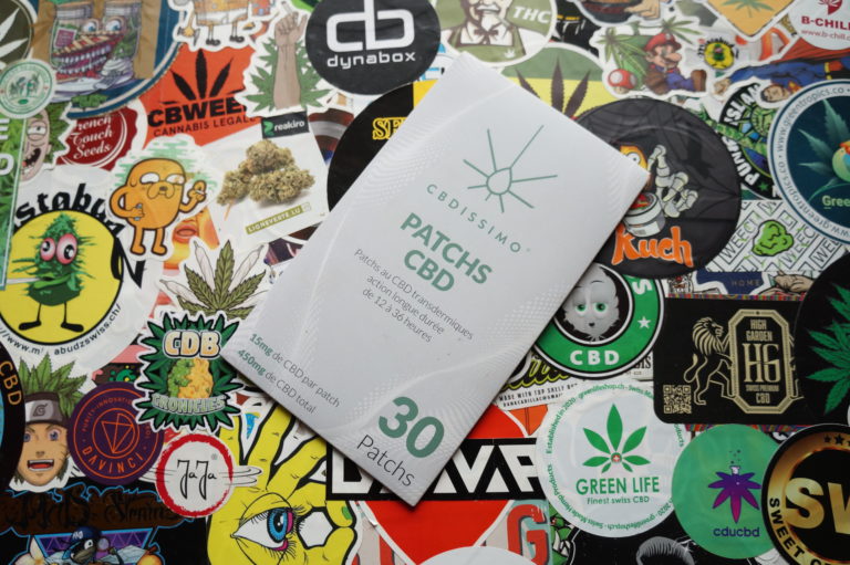 Les patchs au CBD de Cbdissimo