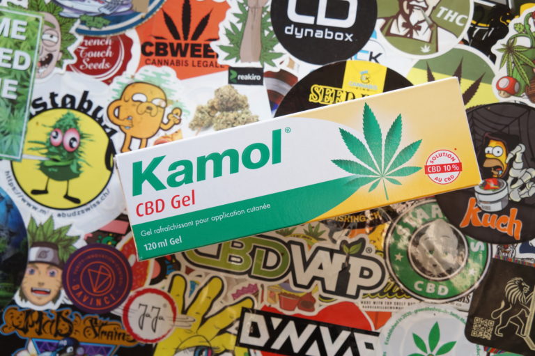 Kamol, le gel CBD des pharmacies