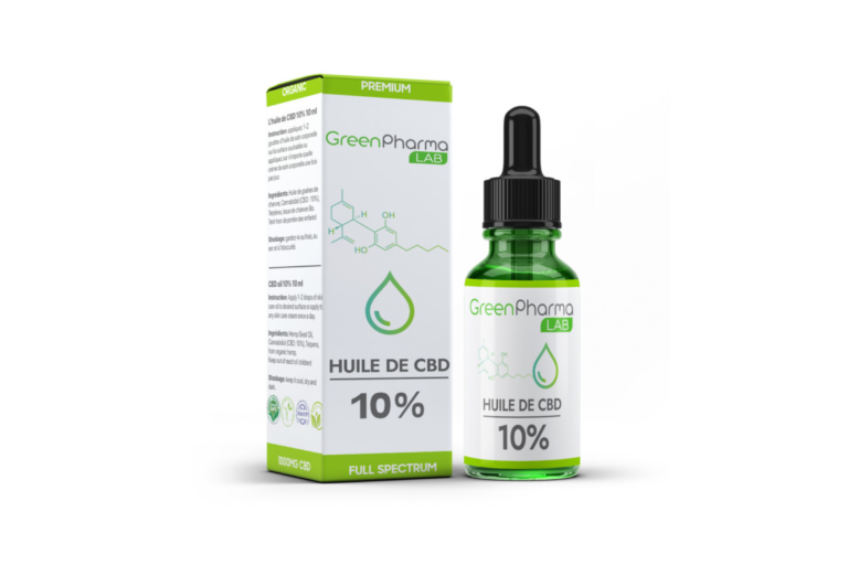 L&rsquo;huile 10% de Green Pharma (Best of Nature)