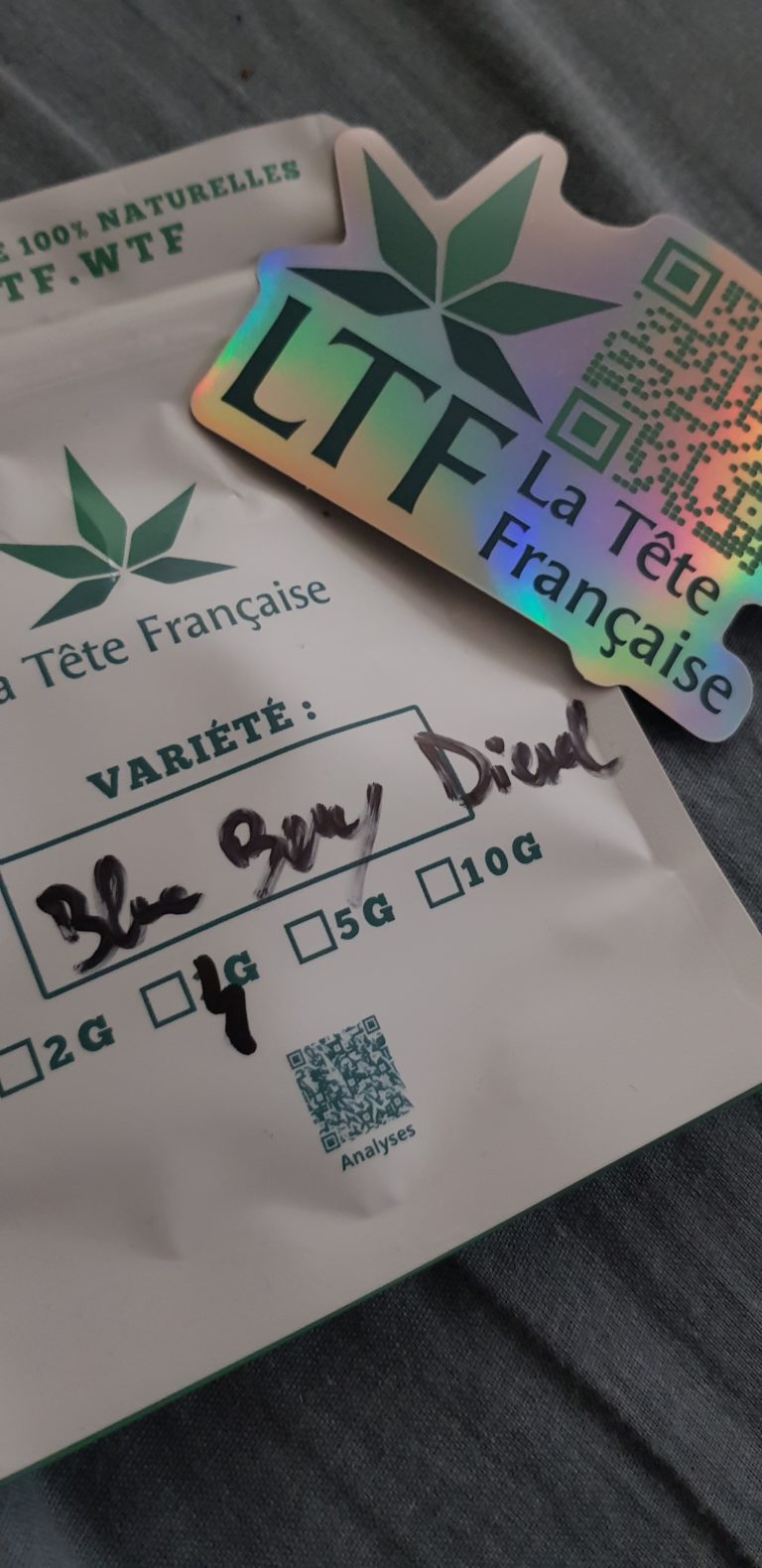 La Blueberry Diesel de la Tête Française
