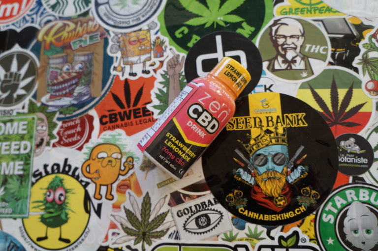 Boisson Strawberry Lemonade signée Zen CBD !