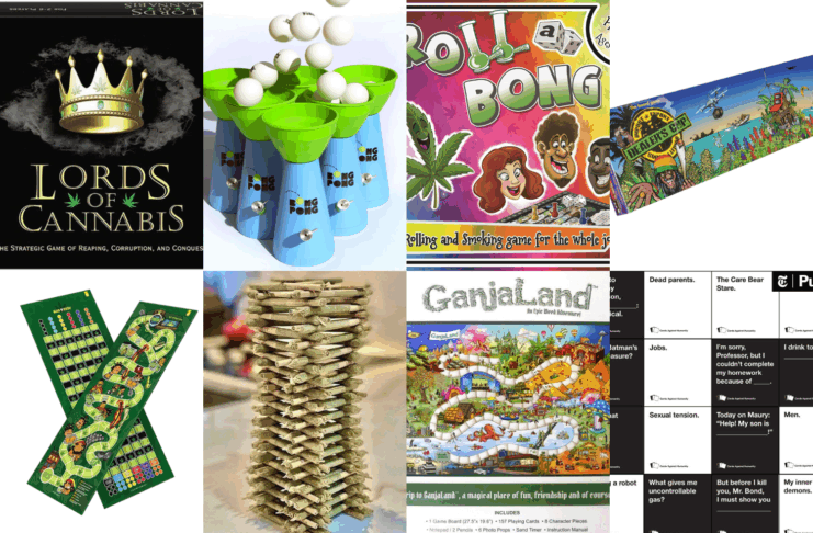 Les jeux de société et les « party-games » pour stoners