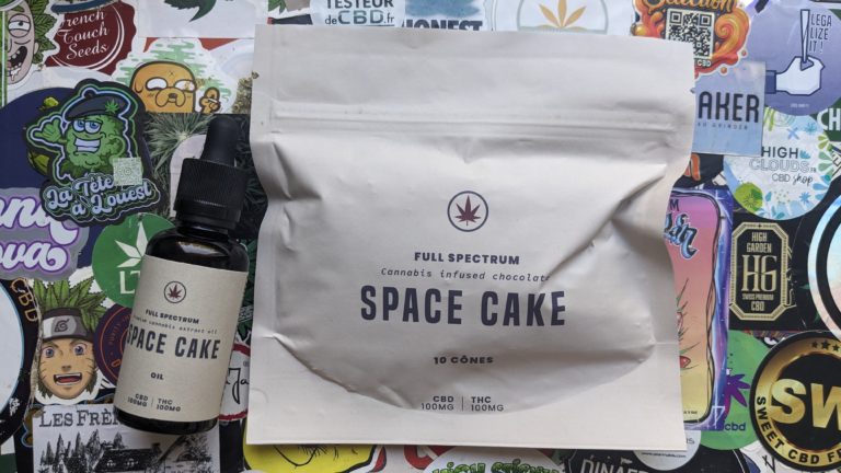 Découverte de Space Cake (Cônes chocolat et huile)