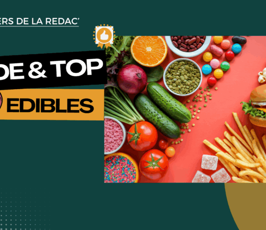Les meilleures edibles CBD (comestibles)