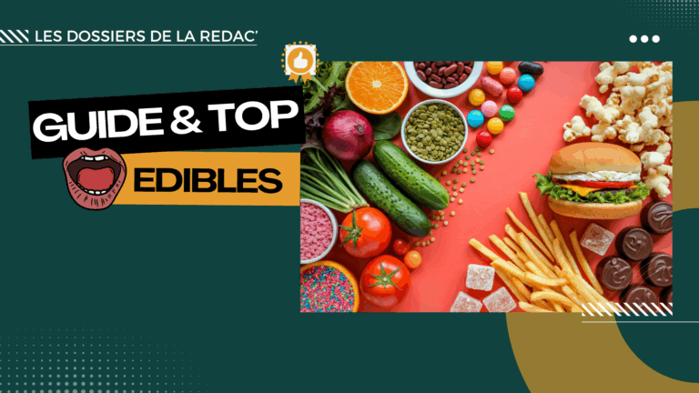 Les meilleures edibles CBD (comestibles)