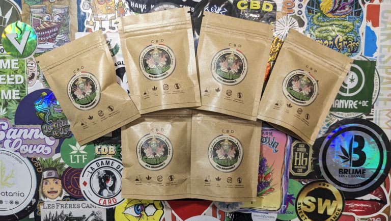 6 fleurs de chez Cannababa !