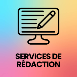 Services de rédaction