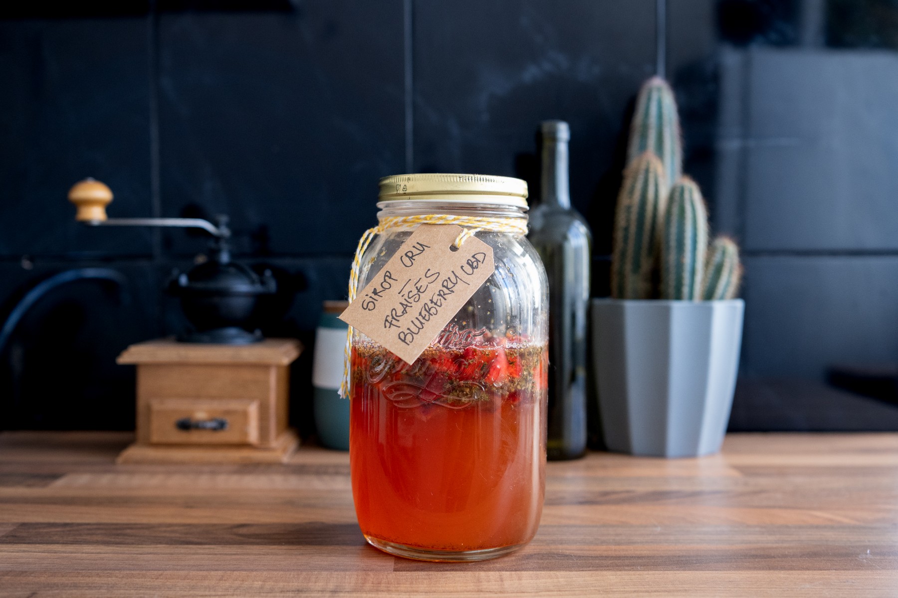 Sirop Cru - Fraise - Miel - Blackberry CBD (10)